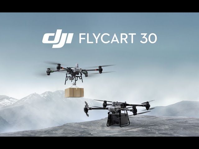 DJI’ın İlk Teslimat Dronu DJI Flycart 30 Piyasaya Sürüldü